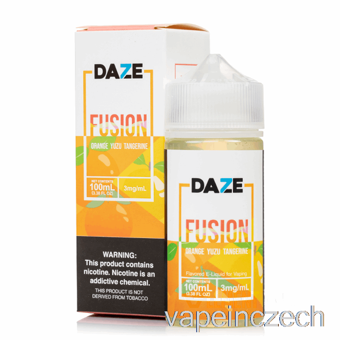 Pomeranč Yuzu Tangerine - 7 Daze Fusion - 100 Ml 6mg Vape Pero